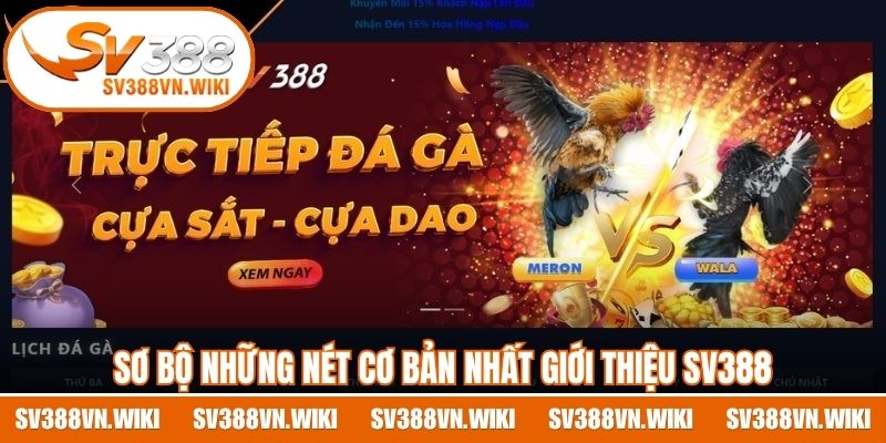 Sơ bộ những nét cơ bản nhất giới thiệu SV388