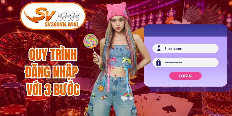 Quy trình đăng nhập với 3 bước